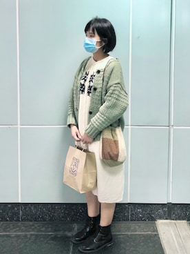 ChiHsinさん(レディース・162cm)の冬コーディネート