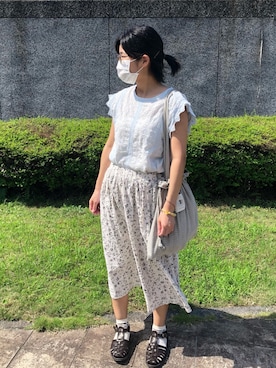 ChiHsinさん（レディース・162cm）の夏コーディネート