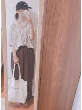 しゅぎこ。さん（レディース・166cm）の夏コーディネート