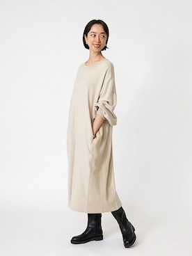 「フラット」｜narumiさん（レディース・164cm）の夏コーディネート