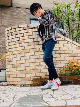 「NIKE（ナイキ）のアイテム（財布/小物）」を使った、baseさん（メンズ・174cm）の秋コーディネート