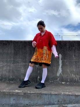 myさん（レディース・154cm）の春コーディネート