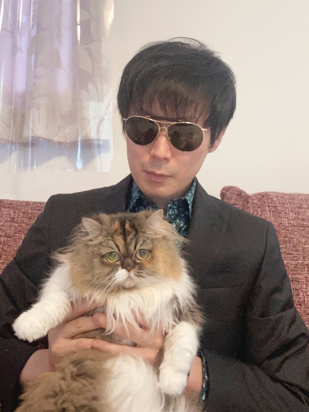「FERRAGAMOのアイテム（シャツ/ブラウス、その他）」を使った、giannarockさん（メンズ・176cm）の春コーディネートの1枚目の写真