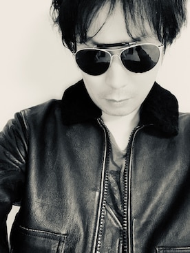 「アイテム（ブルゾン）」を使った、giannarockさん（メンズ・176cm・40代）の秋コーディネート