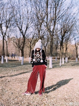 天然呆_村里人Ivy_Ivyさんのコーディネート