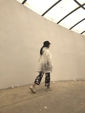 「休闲」｜「アイテム（マウンテンパーカー）」を使った、天然呆_村里人Ivy_Ivyさん（レディース・160cm）の春コーディネート