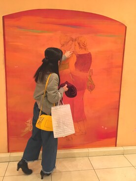 「Accessorize（アクセサライズ）のアイテム（バッグ）」を使った、ayaさん（レディース・158cm）の冬コーディネート