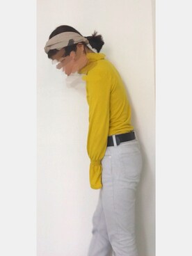 「フリルトップス」｜ayaさん（レディース・158cm）の春コーディネート