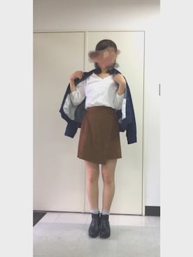 「スカラップ」｜「アイテム（レッグウェア）」を使った、ayaさん（レディース・158cm）の夏コーディネート