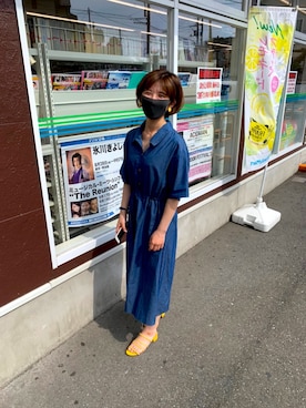 「fifth（フィフス）のアイテム（アクセサリー）」を使った、ayaさん（レディース・159cm）の夏コーディネート