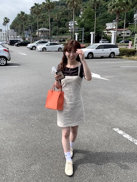 「archives（アルシーヴ）のアイテム」を使った、ayaさん（レディース・159cm）の春コーディネート