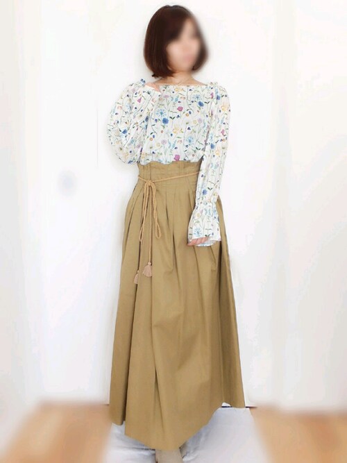IENA（イエナ）の「LIBERTY ロングスリーブ 2WAY ブラウス