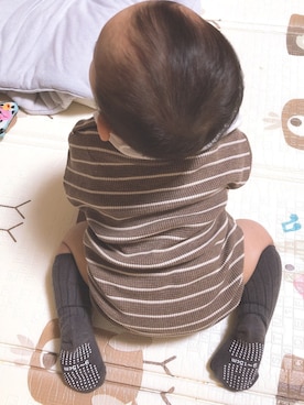 「ボーター」｜ゆーさん（キッズ・80cm）の秋コーディネート