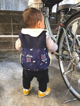 ゆーさん(キッズ・80cm)の秋コーディネート