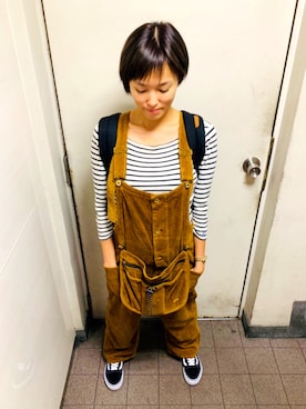 「ちびっこ」｜中山こころさん（レディース・160cm）の冬コーディネート