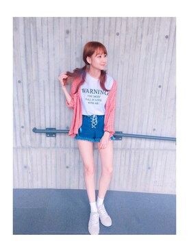 「Major made（Major made）のアイテム」を使った、Yun Luさん（レディース・163cm）の春コーディネート