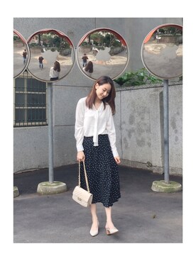 「lovely」｜Yun Luさん（レディース・163cm）の春コーディネート