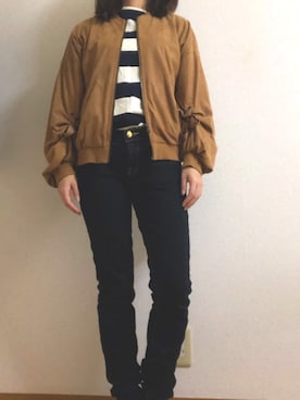 まいまいさん（レディース・158cm）の秋コーディネート