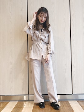 asakaさん（レディース・160cm）の春コーディネート