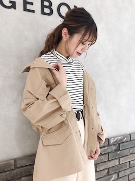 asakaさん（レディース・160cm）の春コーディネート