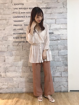 asakaさん（レディース・160cm）の夏コーディネート