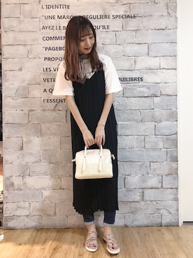 asakaさん（レディース・160cm）の夏コーディネート