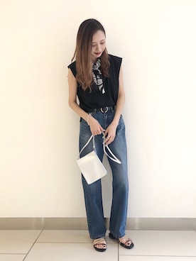 asakaさん（レディース・160cm）の夏コーディネート