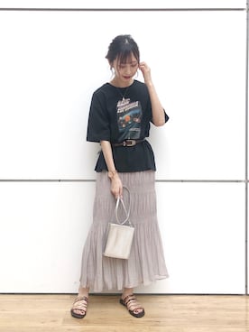 asakaさん（レディース・160cm）の夏コーディネート