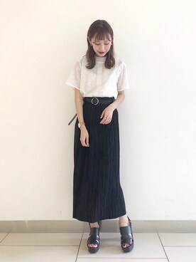 asakaさん(レディース・160cm)の夏コーディネート