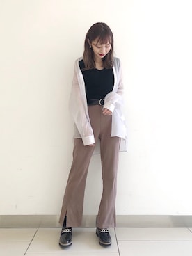 asakaさん（レディース・160cm）の夏コーディネート