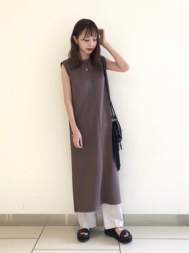 asakaさん（レディース・160cm）の夏コーディネート