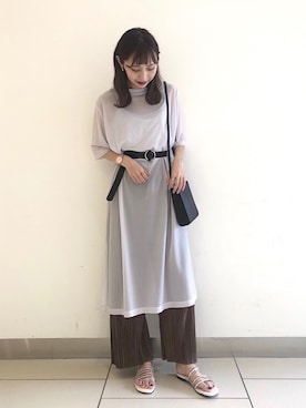 asakaさん(レディース・160cm)の夏コーディネート
