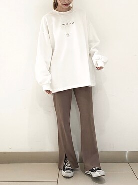 asakaさん（レディース・160cm）の秋コーディネート