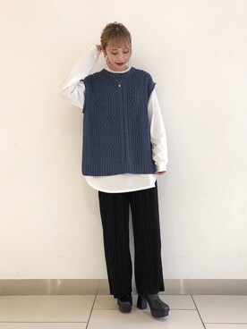 asakaさん(レディース・160cm)の秋コーディネート