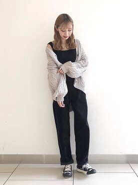 asakaさん（レディース・160cm）の秋コーディネート