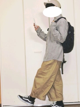 「CORPUS　SELECT（コーパストーキョー）のアイテム」を使った、しま🦓さん（メンズ・170cm）の春コーディネート