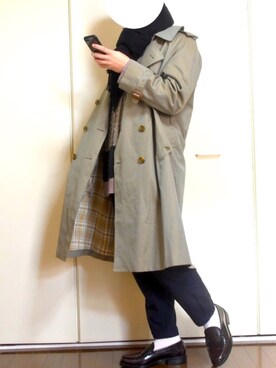 「Dr. Martens（ドクターマーチン）のDr.Martens / ドクターマーチン 1461 3EYE GIBSON SHOE 3ホール ギブソン シューズ ブーツ（ブーツ）」を使った、しま🦓さん（メンズ・170cm）の冬コーディネート