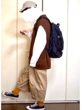 「CORPUS　SELECT（コーパストーキョー）のアイテム」を使った、しま🦓さん（メンズ・170cm）の冬コーディネート