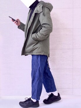 しま🦓さん（メンズ・170cm）の冬コーディネート