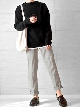 しま🦓さん（メンズ・170cm）の冬コーディネート