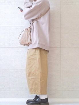 「Dr. Martens（ドクターマーチン）のDr.Martens / ドクターマーチン 1461 3EYE GIBSON SHOE 3ホール ギブソン シューズ ブーツ（ブーツ）」を使った、しま🦓さん（メンズ・170cm）の春コーディネート