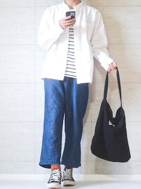 しま🦓さん（メンズ・170cm）の春コーディネート