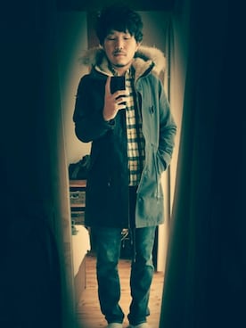 まつさん(メンズ・173cm)の冬コーディネート
