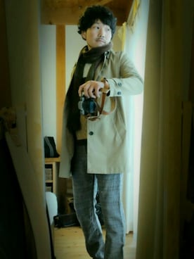 まつさん（メンズ・173cm）の冬コーディネート