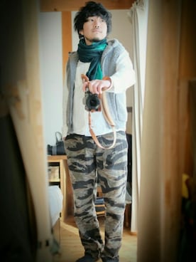 まつさん（メンズ・173cm）の冬コーディネート