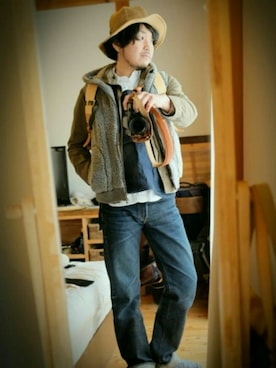 まつさん（メンズ・173cm）の春コーディネート