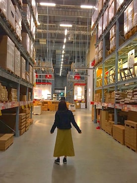 「UNIQLO（ユニクロ）のWOMEN デニムジャケット（その他アウター、ブルー系）」を使った、yuka.nさん（レディース・151cm）の春コーディネート