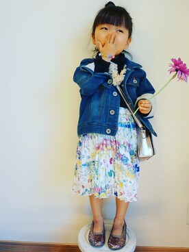 ゆん☺さん（キッズ・100cm）の冬コーディネート