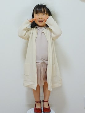 ゆん☺さん（キッズ・100cm）の冬コーディネート