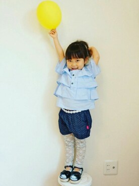 ゆん☺さん（キッズ・100cm）の春コーディネート